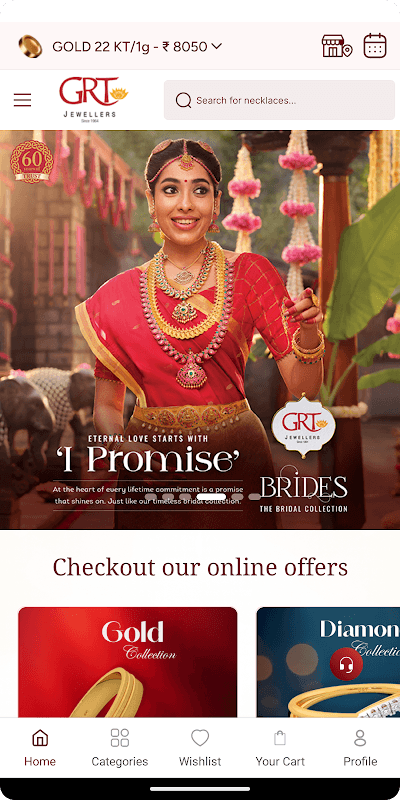 GRT Jewellers Online Shopping screenshot 1