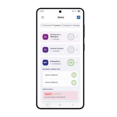 Pupilpro Padres screenshot 5