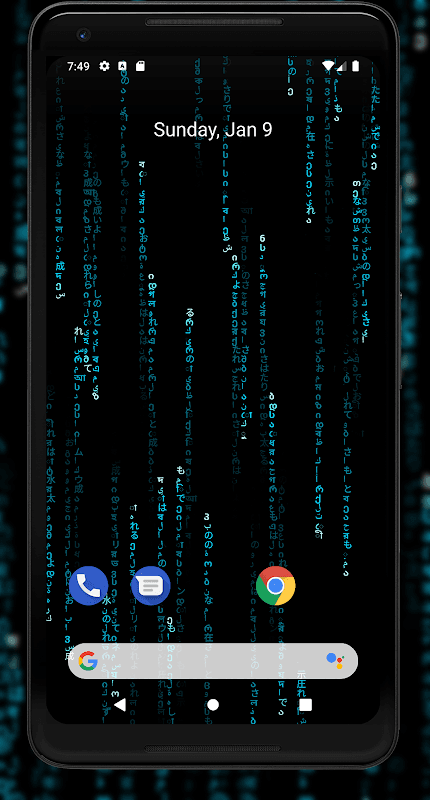 Matrix Live Wallpaper screenshot 2