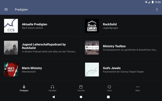 Calvary Chapel Siegen App screenshot 4
