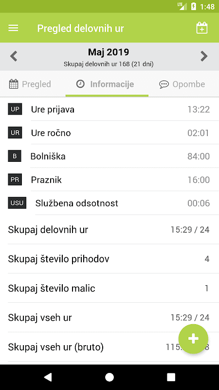 MojeUre screenshot 4