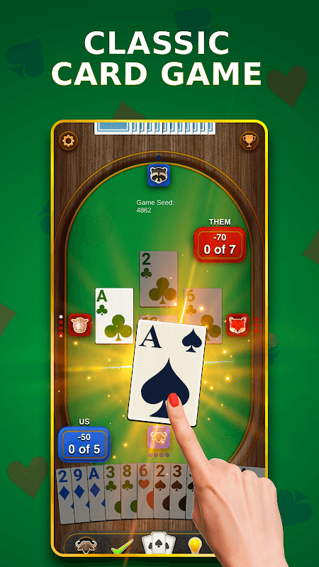 Spades Classic Card Game screenshot 1