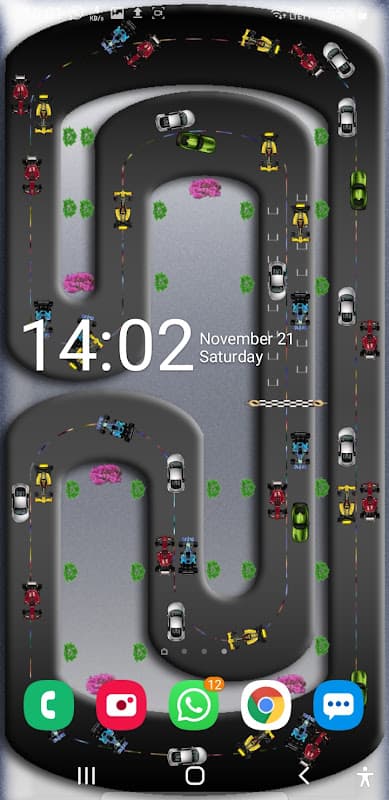 Super Cars F1 race Live Wallpaper screenshot 1