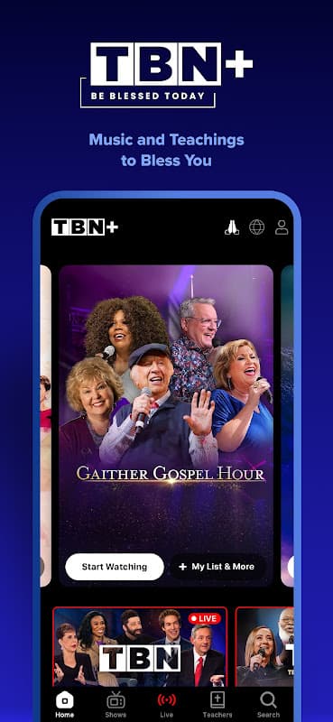 TBN: Watch TV Shows & Live TV screenshot 1