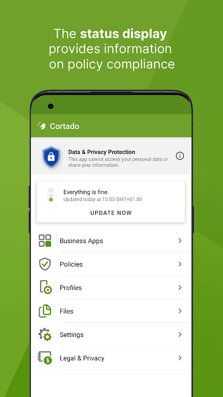 Cortado screenshot 1