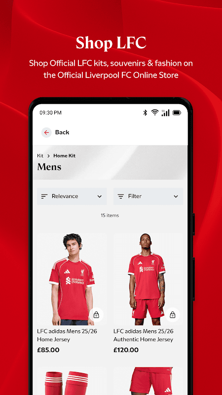 The Official Liverpool FC App screenshot 6