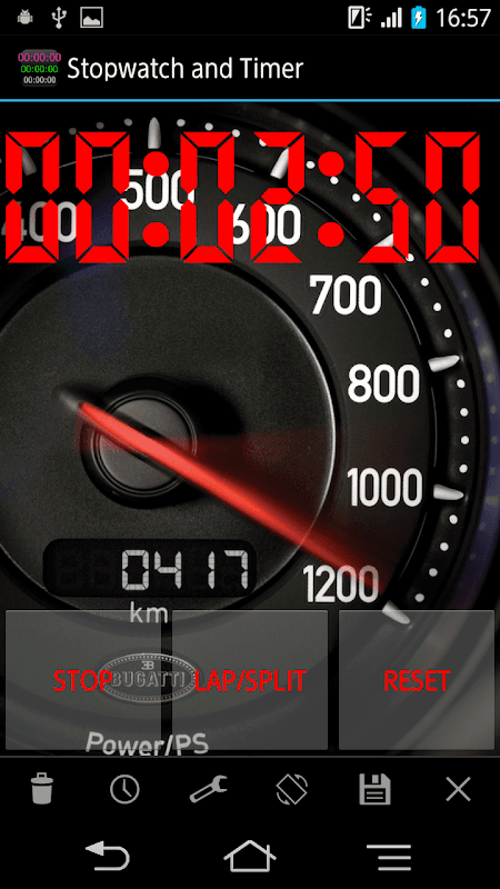 Talking Stopwatch & Timer [Countdown/up Interval] screenshot 2