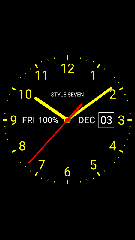 Analog Clock Live Wallpaper-7 screenshot 5