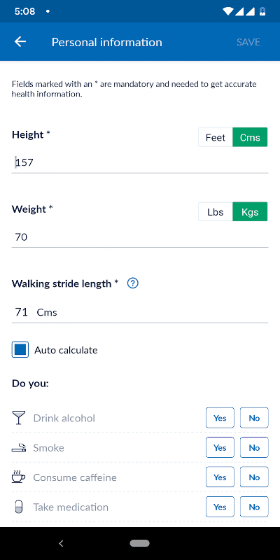 OMRON HeartAdvisor screenshot 3