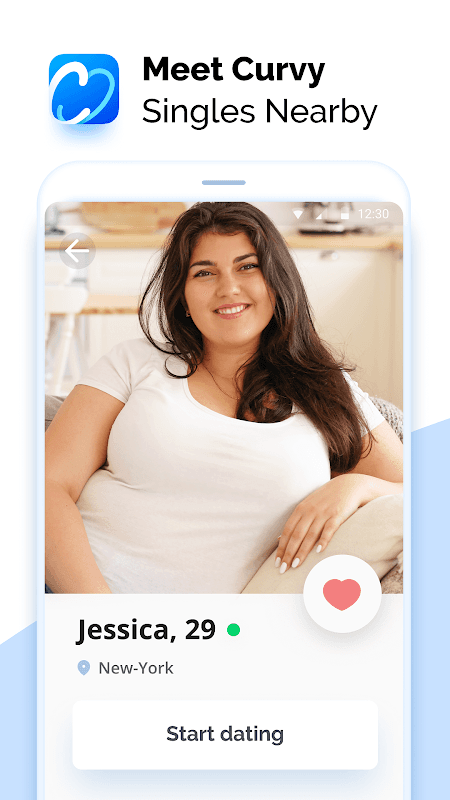 Curvy Singles Dating screenshot 1