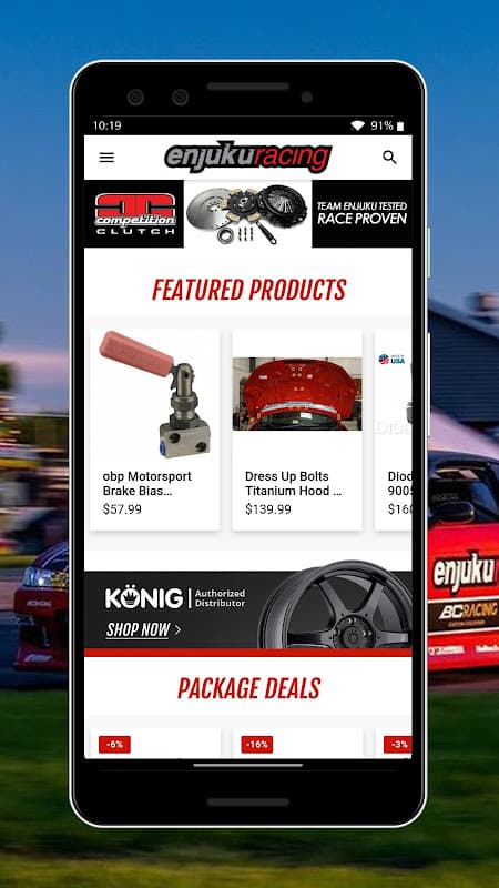 Enjuku Racing Parts, LLC screenshot 1