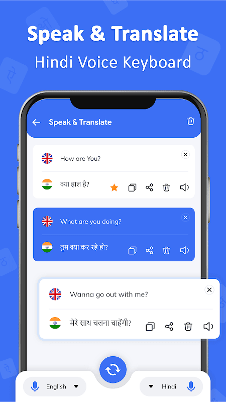 Hindi keyboard - Asaan English Hindi Typing Input screenshot 2