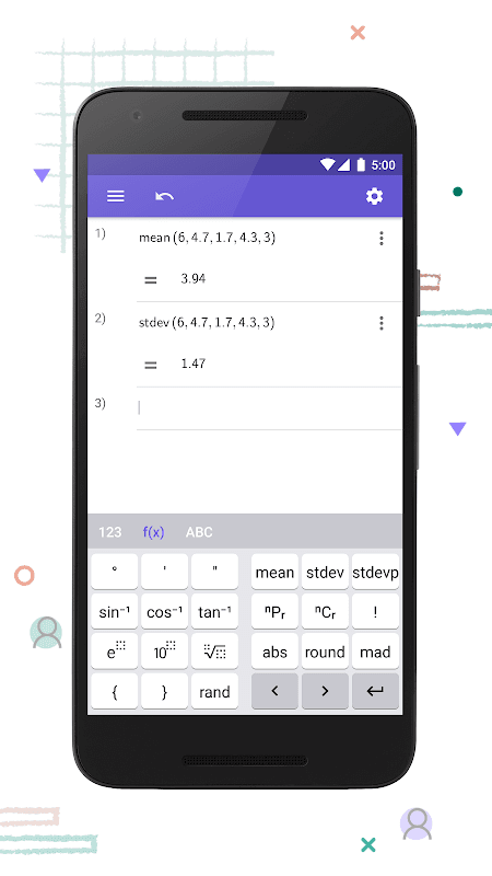 GeoGebra Scientific Calculator screenshot 2