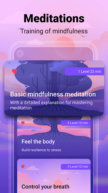 Norbu: Stress management app screenshot 6