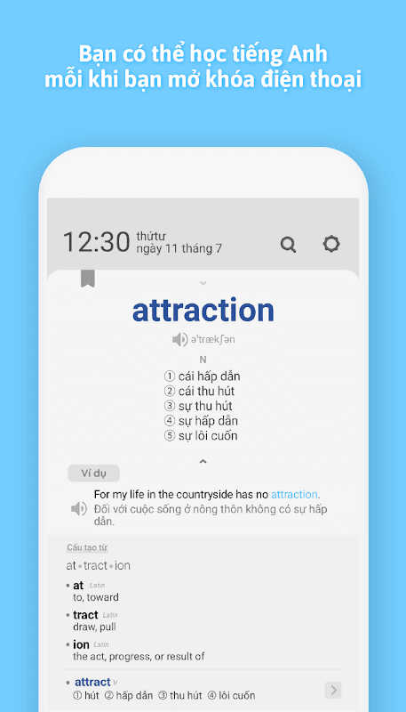 WordBit Tiếng Anh screenshot 2