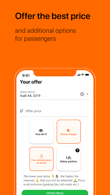 GetTransfer DRIVER screenshot 2