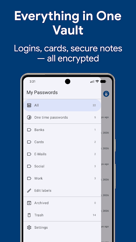 My Passwords screenshot 2