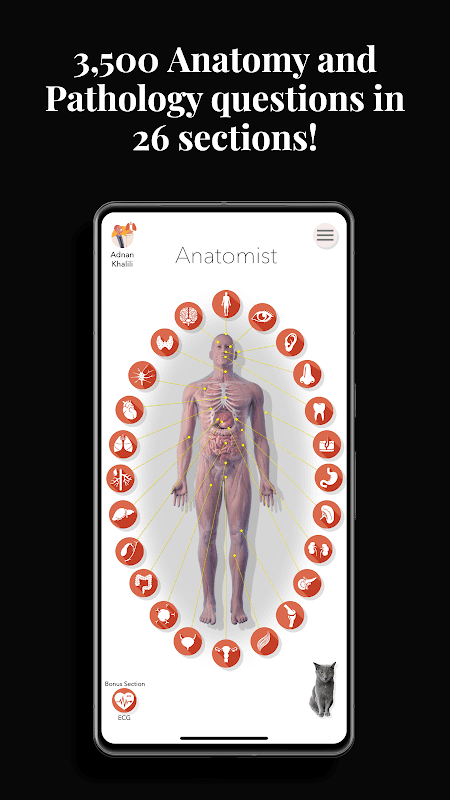 Anatomist - Anatomy Quiz Game screenshot 1