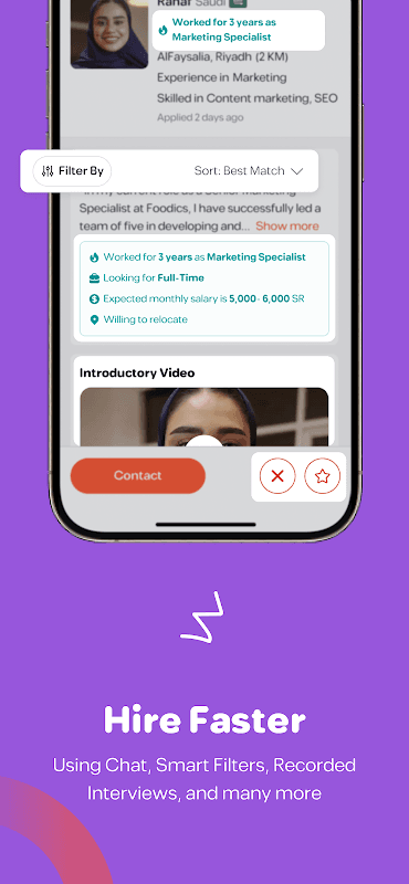 Sabbar - Find jobs near you screenshot 5
