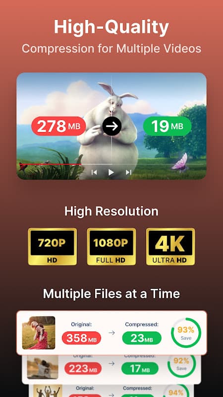 Compress Video Size Compressor screenshot 2