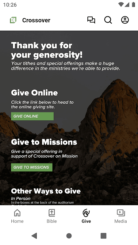 Crossover Church Spokane screenshot 2