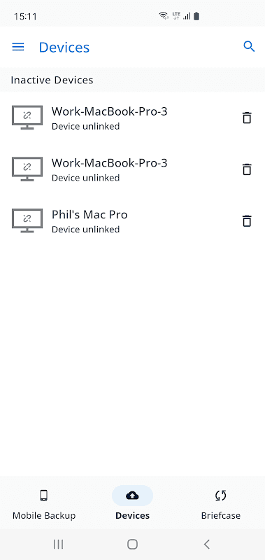 Livedrive screenshot 3