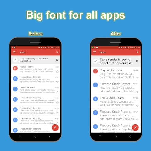 Big font - Enlarge font size screenshot 5