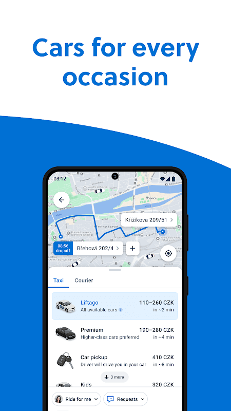 Liftago: Travel safely screenshot 3