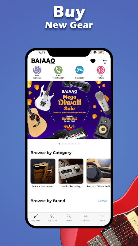BAJAAO Music Store & Community screenshot 1