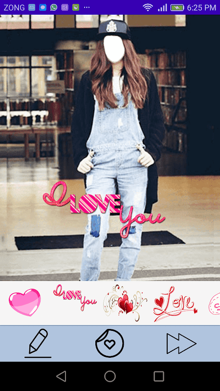 Girls Hat Photo Editor screenshot 6