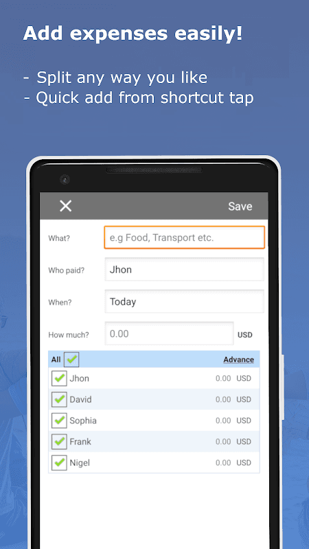 Group Xpense - track & split screenshot 6