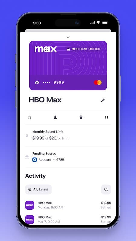 Privacy.com screenshot 6