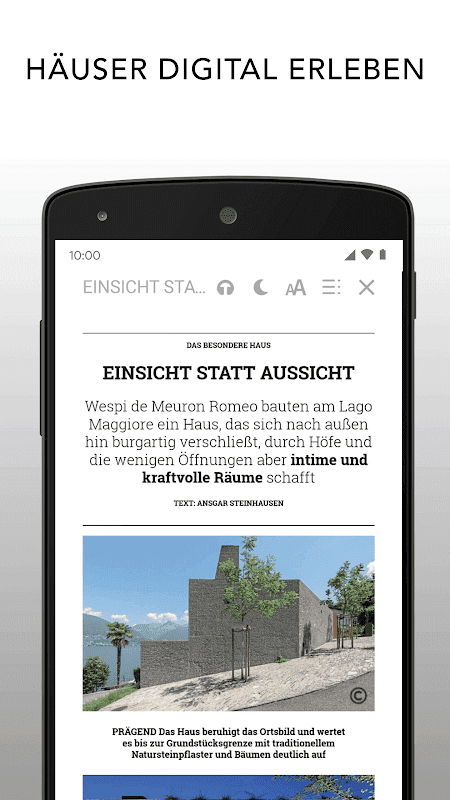Häuser Magazin screenshot 2