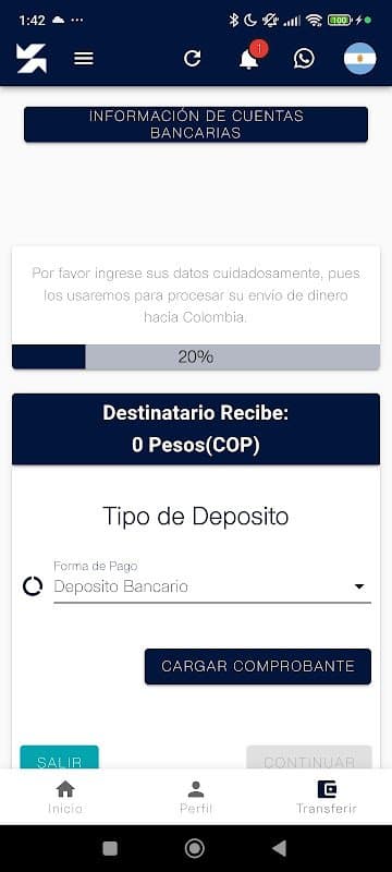 Cambios App - Envío de Remesas screenshot 4