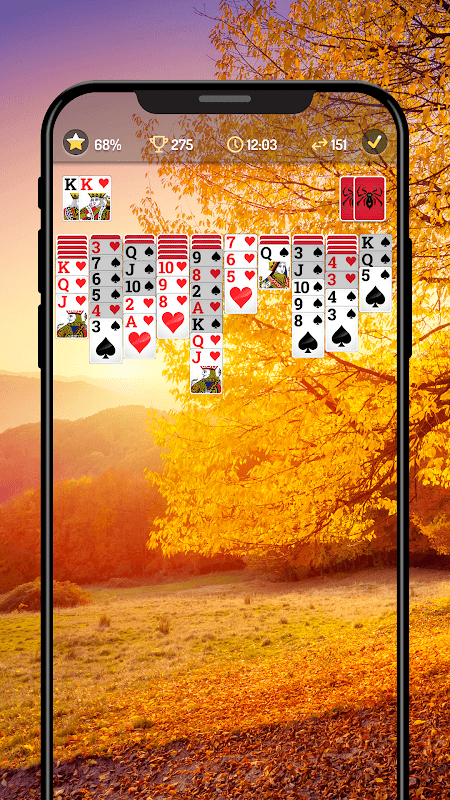 Spider Solitaire - Card Games screenshot 6