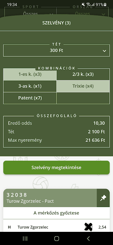 Tipp Segéd screenshot 3