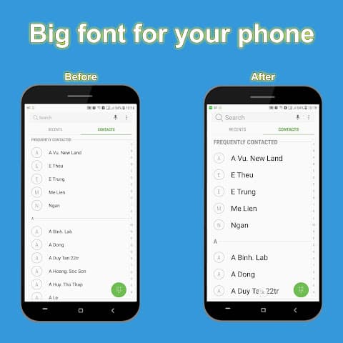 Big font - Enlarge font size screenshot 1