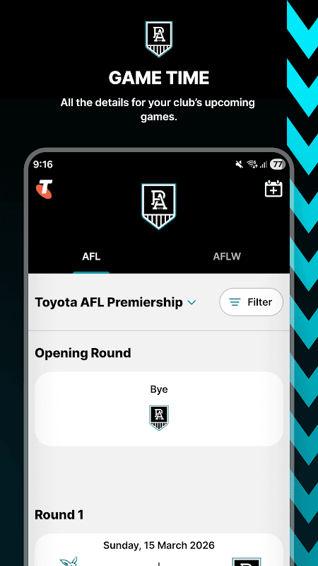 Port Adelaide Official App screenshot 4