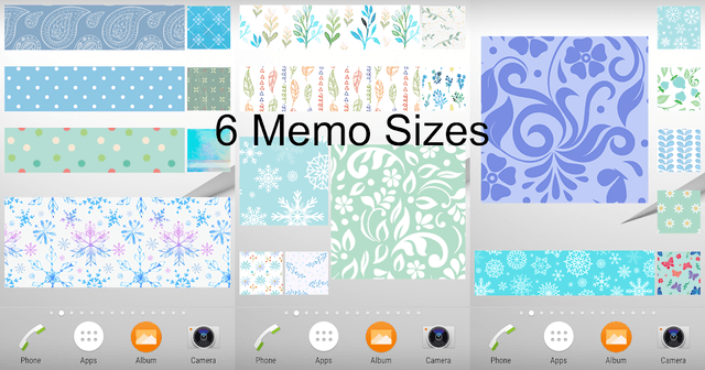 Sticky Memo Notepad *Ocean* screenshot 2