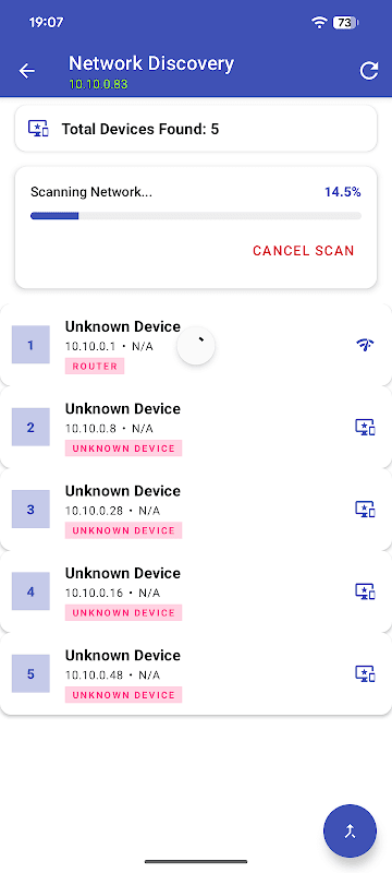 Net Analyzer Lite screenshot 3