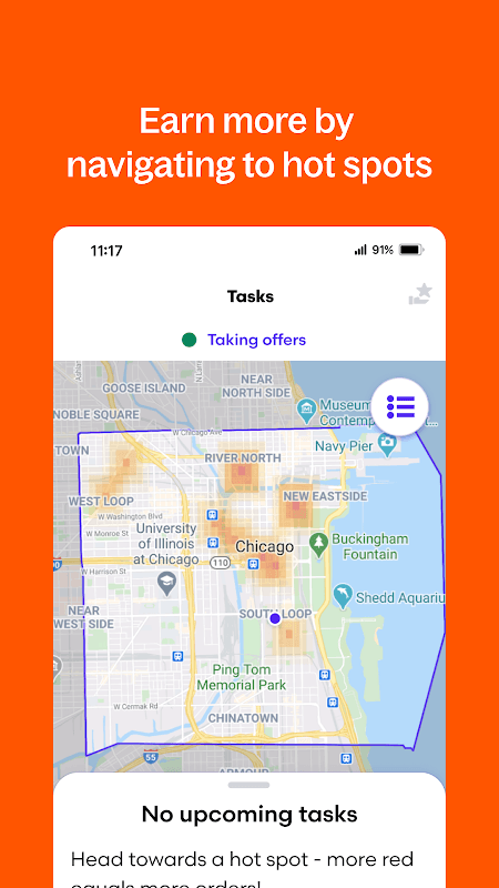 Grubhub for Drivers screenshot 5