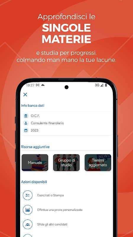 Concorsando.it - Simulatore quiz concorsi pubblici screenshot 3