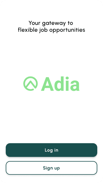 Adia - find temporary jobs screenshot 1