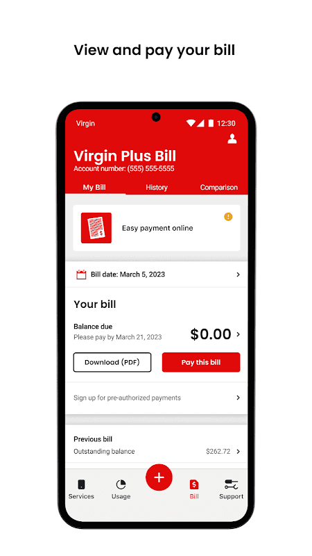 Virgin Plus My Account screenshot 6