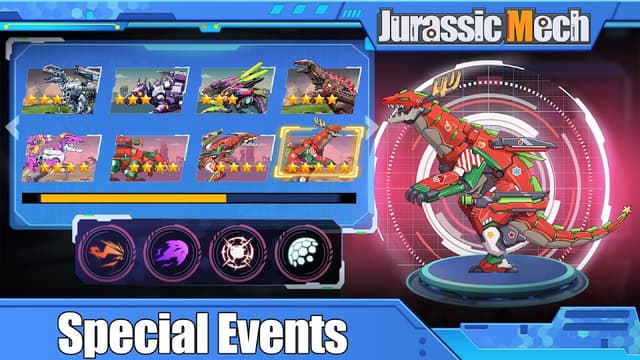 Jurassic Mech: Dinosaur War screenshot 3