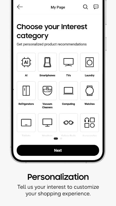 Shop Samsung screenshot 5