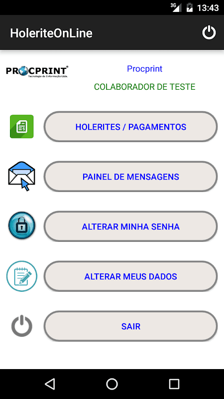 HoleriteOnLine screenshot 3