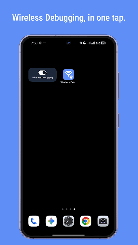 Widget de Depuração Sem Fio screenshot 1