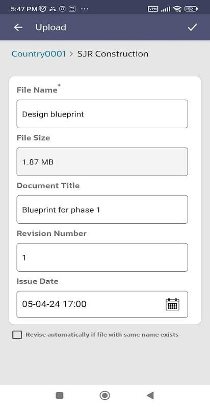 Oracle Primavera Unifier screenshot 6