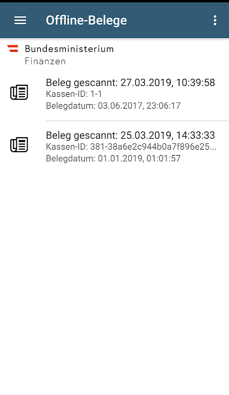 BMF Belegcheck screenshot 6